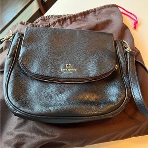 Kate Spade Black Leather Crossbody